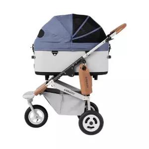 에어버기 돔3 리버블루 L 강아지 유모차