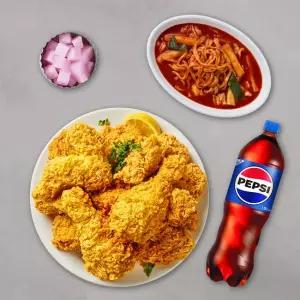 멕시카나치킨 후라이드+어묵퐁당+콜라1.25L
