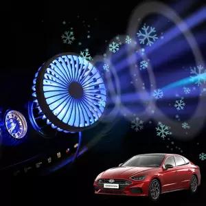 쏘나타N라인 차량용 송풍구 호환 선풍기 시즌3구형 USB포트 미니 휴대용 용선풍기 자동차 용에어서큘레이터