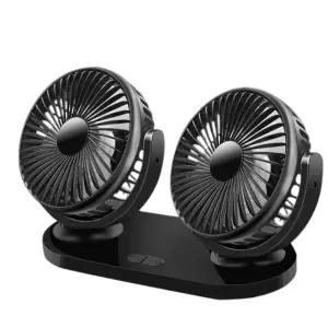 2중 헤드 360도 허리케인 다목적 차량소형선풍기 용냉풍기 용써큘레이터 용USB 용선풍기 자동차 용서 용미