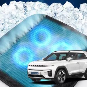 토레스EVX 호환 차량용 쿨링시트 메쉬 4팬의자방석 아이스 휴대용 용통풍 여름용자동차 용매쉬 용쿨 사무실