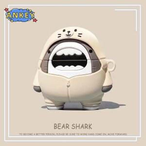 QCY HT10 AilyBuds Pro + ANC 보호 실리콘 귀여운 만화 커버 무선 이어 버드 쉘 TWS 헤드폰 휴대용 케이스