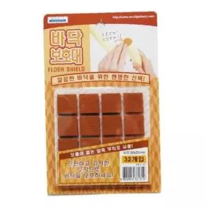 ksr (SM)부직포 바닥보호대 소 32P 가구미끄럼방지 의자캡