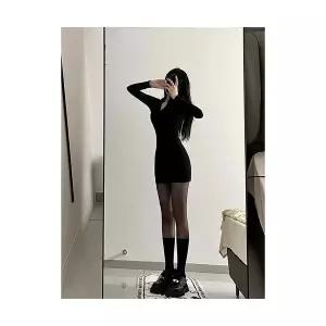 겨울 여자정장세트 블랙 원피스 힙업 스커트 가을 이너 스키니 세트 쇼트 ible4