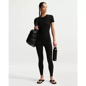 [나이키]젠비 여성 하이웨이스트 78 노 프론트 심 레깅스 - 블랙쿨 그레이 II5234-010 273352