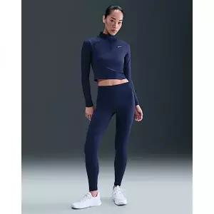 [나이키]원 심리스 프론트 여성 하이웨이스트 풀 렝스 레깅스 - 미드나이트 네이비화이트 HJ9196-410 273