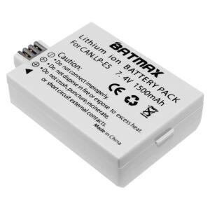 2팩 1500mAh LP-E5 배터리 Canon EOS Rebel XS T1i 1000D Kiss X3X2 F