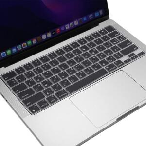 러시아어 레이아웃 MacBook Pro 키보드 커버 14 16 M4 M3 M2 M1 Air 15 실리콘 스킨 미국/EU 버전