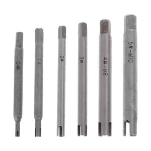 깨진 탭 추출기 도구 헤드 나사 제거기 와이어 스트립 볼트