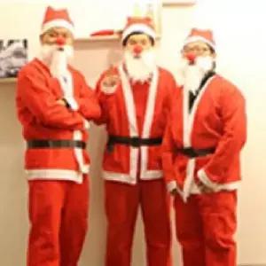 산타복 일반 남성용 여성용 선택 크리스마스 성가대 헤어밴드 머리띠 파티 산타 크리스마스