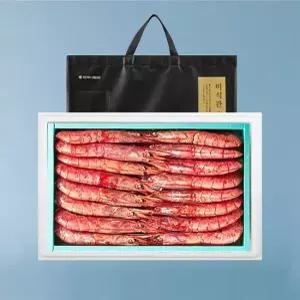 시그니쳐 크랩세트 14호 랍스터맛 자연산 붉은새우 2kg  30 35미)