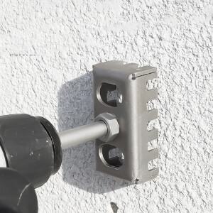 사각 구멍 커터, 고 탄소강 전기 해머 확장 도구, 시멘트 벽돌 벽 소켓 슬롯 설치 오프너