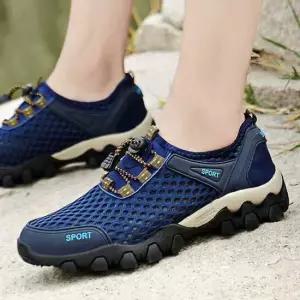 메쉬 슈즈 아웃도어화 여름 아쿠아 남성 방수운동화