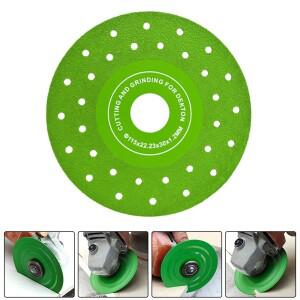 1/5pcs 유리 커팅 디스크 115mm 톱 블레이드 다이아몬드 옥 와인 병 세라믹 폴란드어 앵글 그라인더 기계