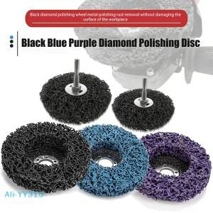 Y 4/4.5/5 인치 1PC 나일론 섬유 플랩 연마 휠 디스크 목재 금속 버핑 용 앵글 그라인더 800 그릿