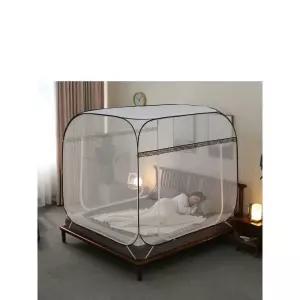 사각 모기장 가정용 침대 베드 캐노피 미세 모기 텐트