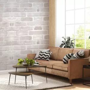 접착식 파벽돌벽지 셀프시공 시멘트블럭타일