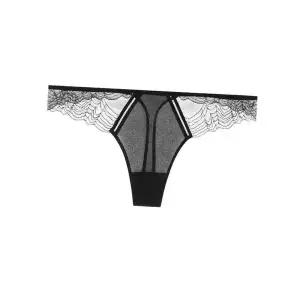 [Calvin Klein](QF8360-UB1)여성 CK 블랙 지오 레이스 T팬티 559882