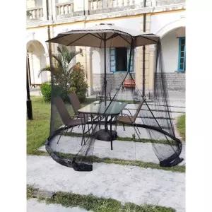 대형모기장 테라스 발코니 테이블 원형 그물 모기장