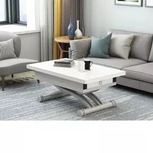 리프팅 커피 테이블 높이 조절 가정용 거실 사각 탁자