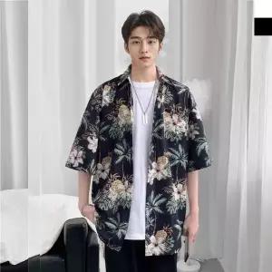 옥스포드 반팔 줄무늬 남방 남자셔츠 빅사이즈 정장 (WFIEYQ0)