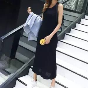 [하프클럽/셀러허브_여성트랜드패션]민소매 민소매원피스 모달 이너 홈웨