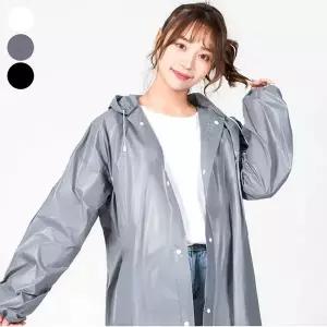 [하프클럽/]비오는날 장마 다회용 우비 레인코드 비옷 EVA