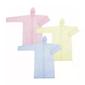 [하프클럽/]다회용 도트 우비 1P 휴대용 비옷 레인코트