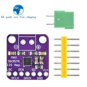 1/5PCS MAX98357 I2S 3W 클래스 D 증폭기 브레이크아웃 인터페이스 오디오용 DAC 디코더