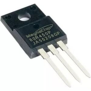 (5개)100% 새 80R450P -220F 전계 효과 트랜지스터 850V 11A