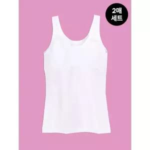 [하프클럽/BYC]초등 주니어 순면 브라 런닝 2매 세트