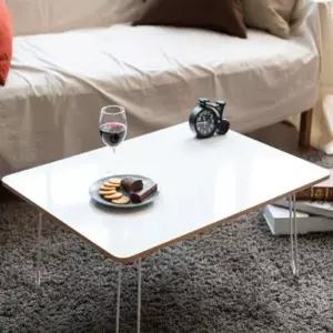 [하프클럽/]800간이책상 바닥책상 낮은 800 라운드 작은테이블 800mm