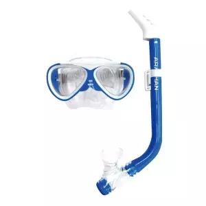 [하프클럽/]아라칸 스노클링세트 주니어 (블루) (WC-JUN-06)