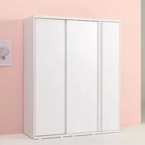 솔트 1600 슬라이딩 행거 옷장+도어장 mcr102