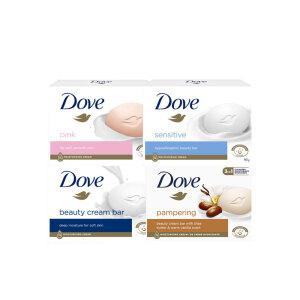 도브 화이트 핑크 센시티브 시어버터 뷰티바 90g 비누