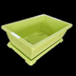 채소밭 화분 채소재배 베란다 텃밭 플라스틱 홈가드닝 대형화분 받침