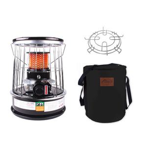 알파카 심지식 석유난로 TS-77A 콤팩트 블랙 카키 가방 상부망