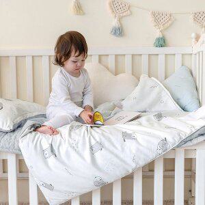 [아이자리]귀여운 항균 사계절 일체형 낮잠이불 해다리야