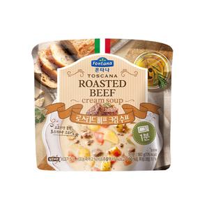 폰타나 토스카나 비프 크림 수프 180g X5개