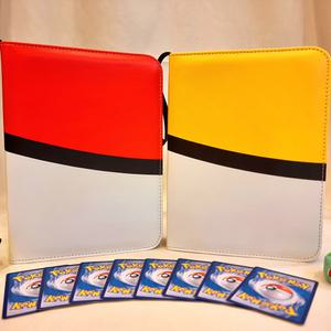 포켓몬카드앨범 480장 보관 포켓몬스터카드 띠부씰 앨범 보관함 대용량 4포켓 보관 바인더 포켓몬 도감