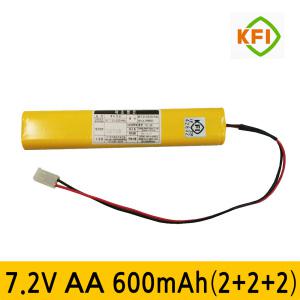 소방배터리7.2V AA 600mAh (2+2+2) 비상전원 유도등 DYL1