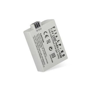 LP-E5 배터리 팩 캐논 EOS Rebel XS T1i 1000D 500D Kiss X3X2 F용 1500mAh LP E5