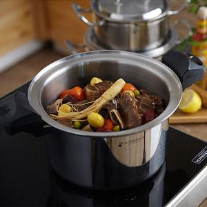 국산 알텐바흐 인덕션 IH 엑스쿠첸 통5중 저압 냄비 2size/직화가능