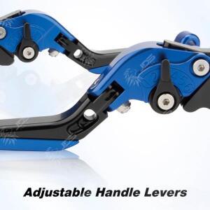 저렴한 스즈키용 Suzuki GSXR125/GSXR150 GSX-R 클러치 레버 브레이크 세트 폴딩 확장형 조절식 핸들 모터