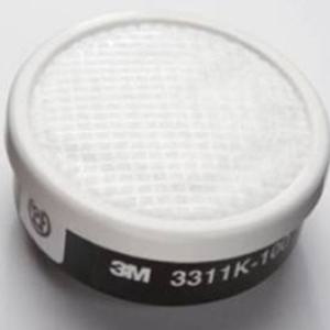 3M 3200용 방독면필터 마스크필터 3311K-100정화통