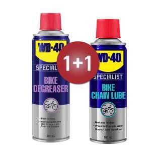 WD-40 스페셜리스트 바이크 디그리서 + 체인루브 2종 SET 구성 자전거 오일