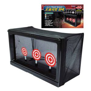 오토리셋 타켓 너프건 사격총 과녁