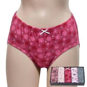 [셀러허브]꽃무늬 엄마트렌디 노인 편안한 할머니팬티 (S31578810)