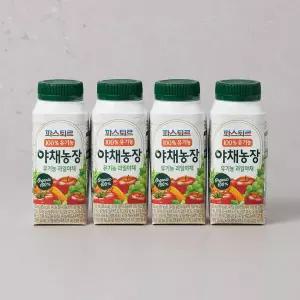 파스퇴르 유기농 야채농장 760ml (190mlx4입)