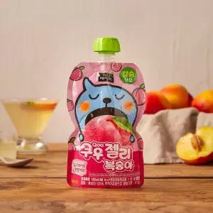 쿠우 젤리 복숭아 130ml